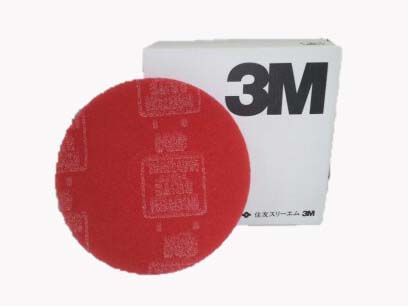 3M　 パッド 05赤 :07インチ 175mm